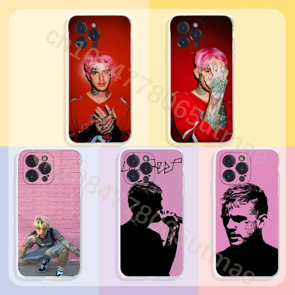 Singer L-Lil Peep Phone Case For iPhone17,16,15,14,13,12,11,Pro,Xs,Max,Mini,Plus Antislip Shockproof Hard