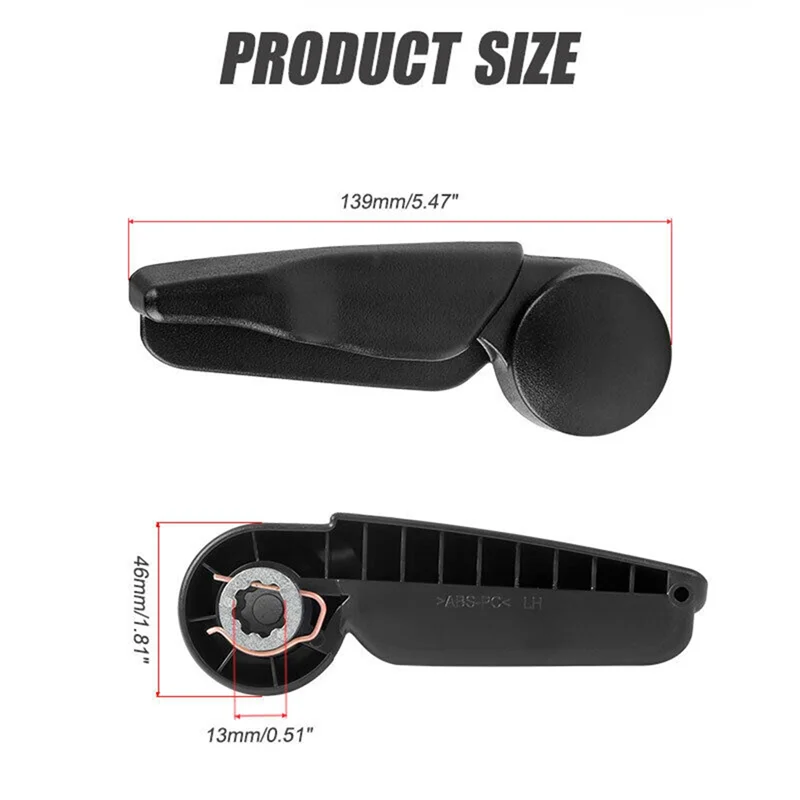 A63T-1 pièce voiture arrière gauche siège poignée de déverrouillage réglage accessoires de remplacement pour Mercedes classe GL GL350 450 550 1649201164