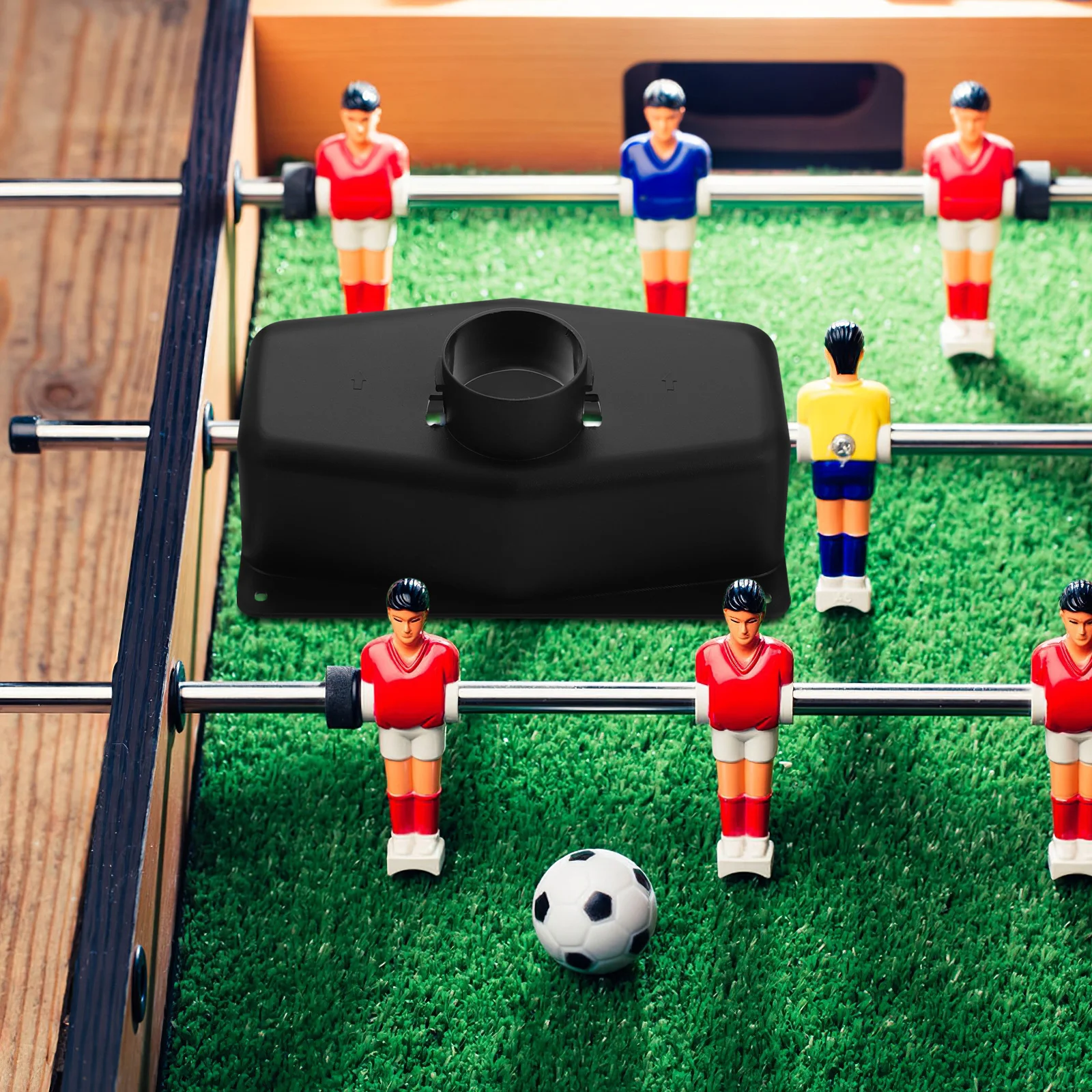 1 Set Kotak Pengembalian Bola Foosball Kotak Koleksi Bola Sepak Bola Meja Baki Penyimpanan Bola Foosball Plastik Plastik Pegangan Bola Latihan