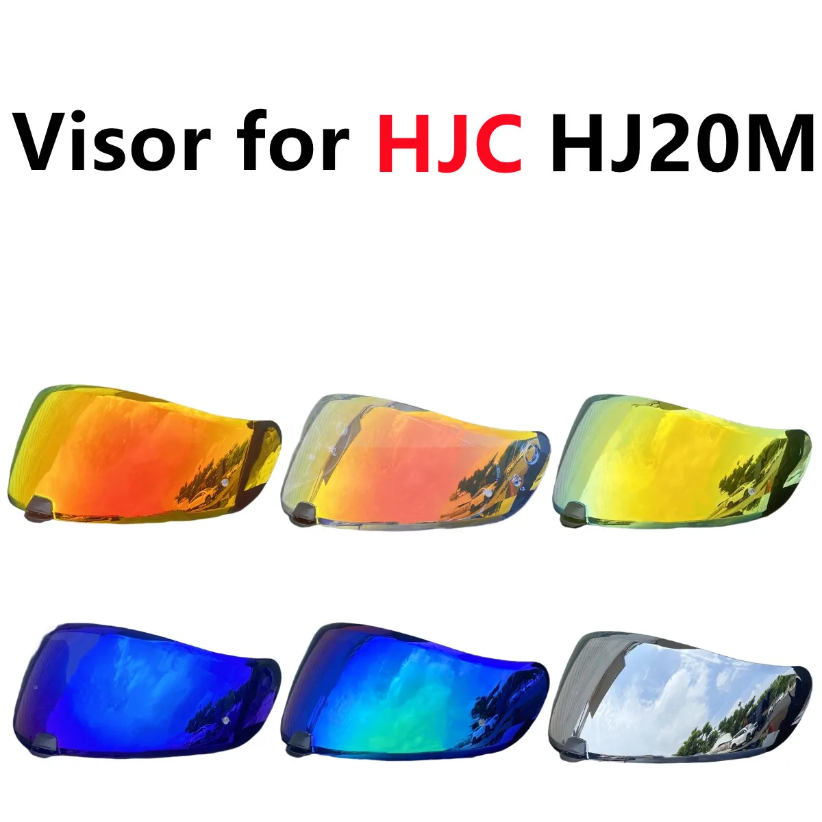 HJ-20M Visor for HJC FG-ST FG-17 C70 IS-17 Motorcycle Helmet Shield Sunshield Faceshield Uv Cut Viseira Capacete