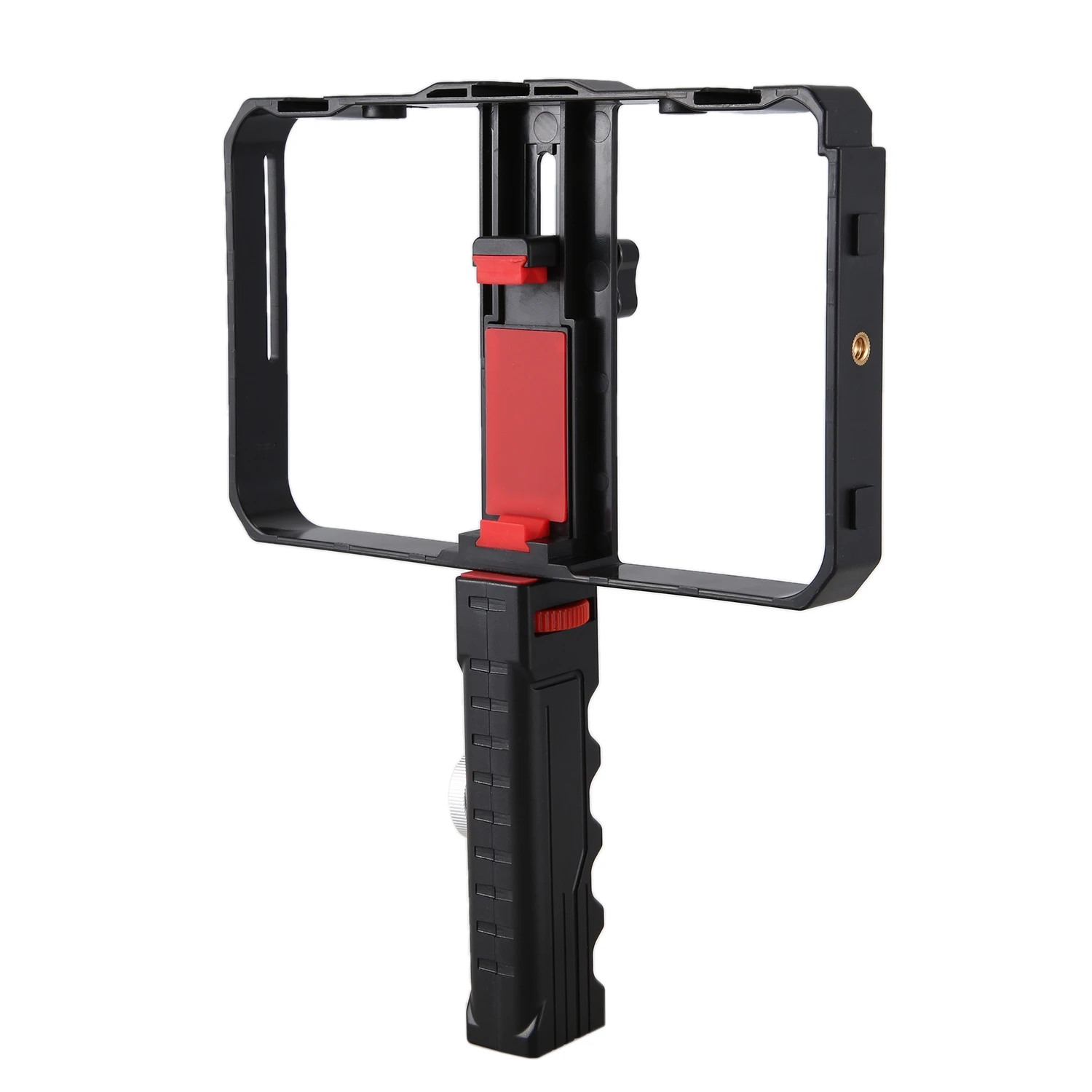 YELANGU Pro Smartphone Video Rig Filmmaking Case Phone Video Stabilizer Grip Mount for IPhone Xs Max XR X 8 Plus Samsung Huawei