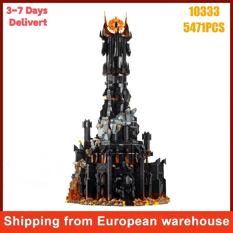 5471 pezzi Torre Nera Building Blocks Adulti Grandi Mattoni da Costruzione Giocattolo per Regali Di Natale Di Compleanno Compatibile Con 10333