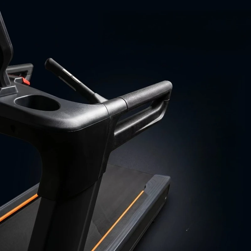 Commercial Large Screen Touch Smart Treadmill Wireless Portable Design HD Operation Console Wide Anti-slip Running Belt