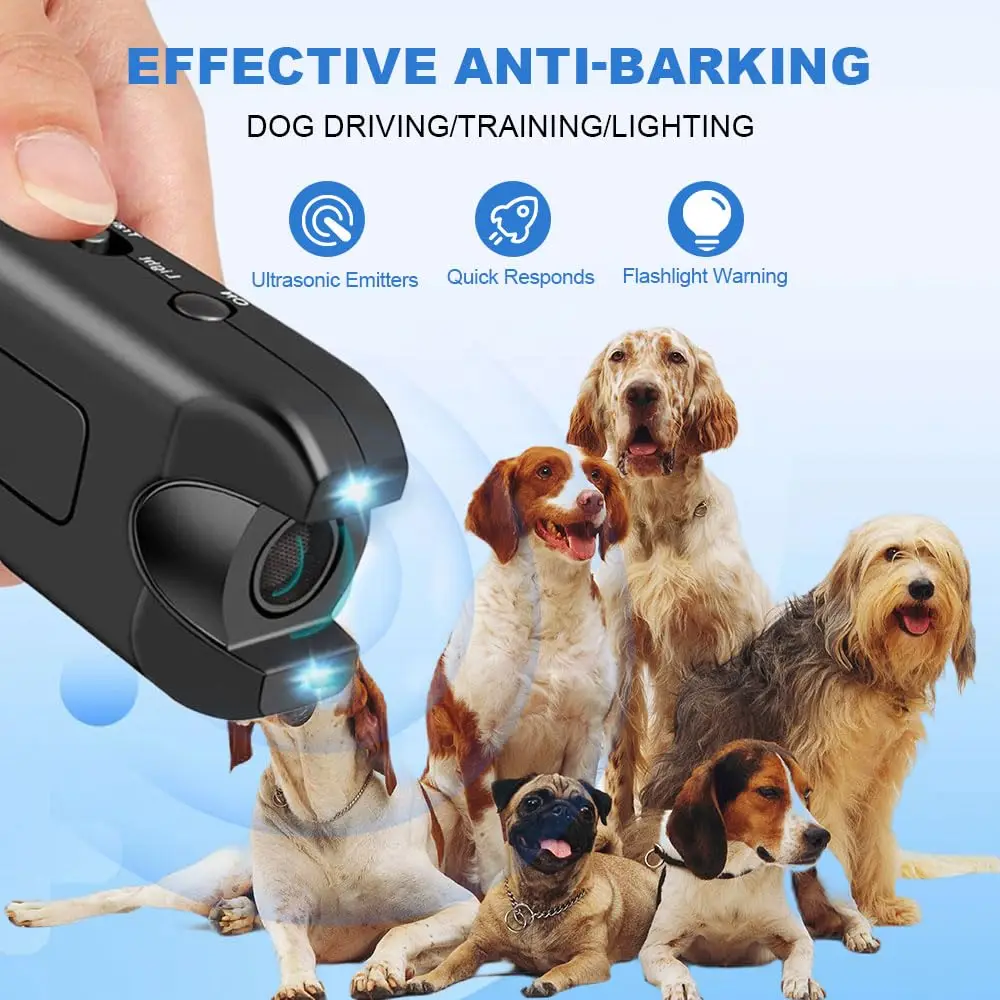 Ultrasonic Dog Repeller 2024 New Dog Bark Deterrent Devices,Anti Barking Device For Dogs,Dog Repellent,Ultrasonic Dog Bark Deter