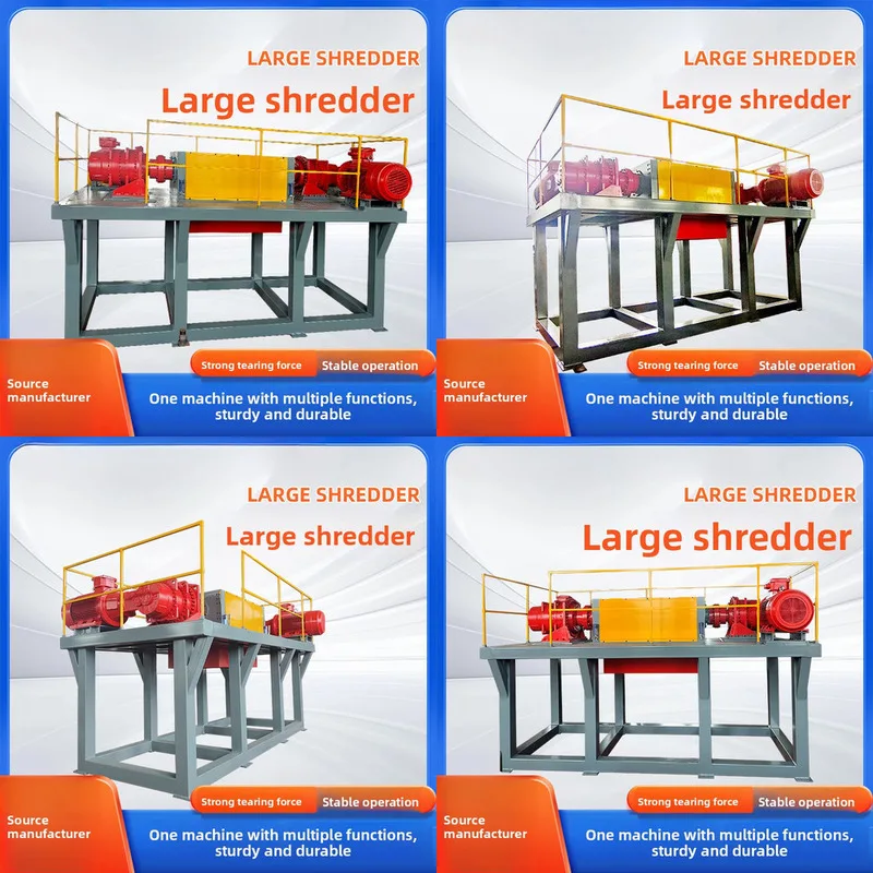 

Большой измельчитель с двойным валом, металлический брухт, литиевая батарея, синий ствол, материал головки машины, пластик, резина, дробилка по дереву