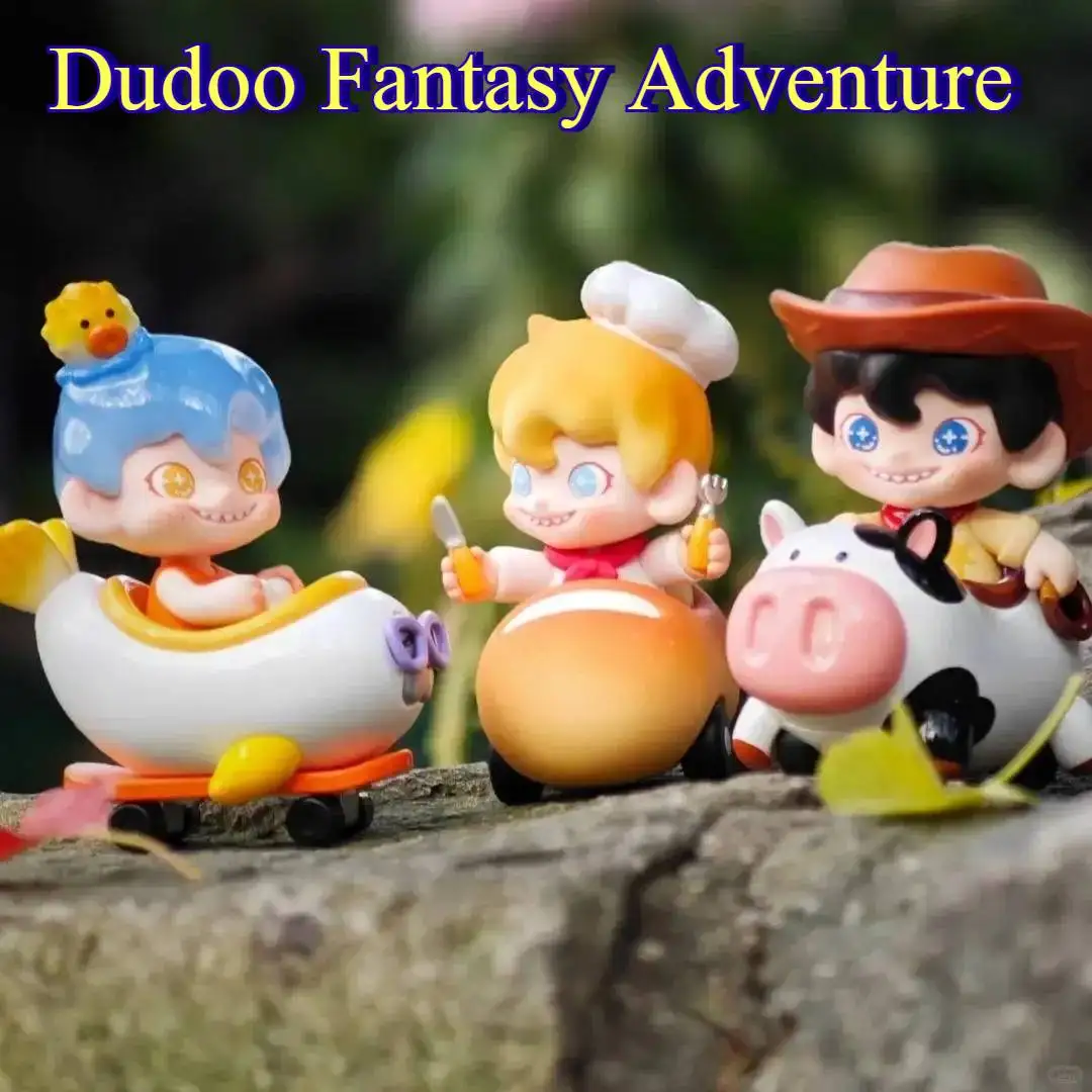 

Dudoo Fantasy Adventure Series Mystery Box Blind Box Collection Model Doll Car Decoration Backpack Pendant Toy Surprise Gifts