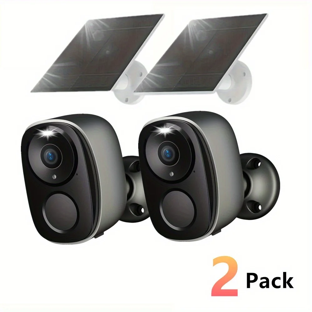 

1-2p SD TF-карта IP67 Водонепроницаемая Wi-Fi камера поддерживает обнаружение движения AI Цвет ночного видения Двустороннее аудио, совместимое с Alexa