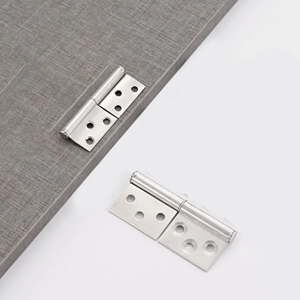 

1 Pair Heavy Duty Iron Hinges Lift Off Flag Design For Door Window Cabinet Wardrobe Chest Detachable Slip Joint Hardware