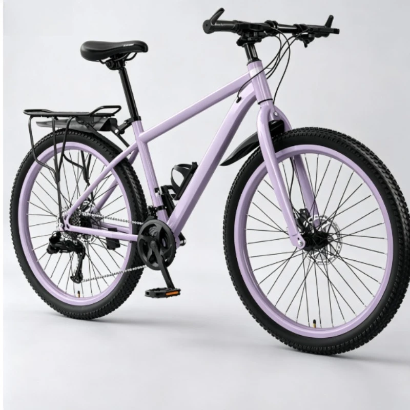 Adult Men Women 24 Inch Mountain Bike Shock Absorption Road Bicycle Variable Speed Commuter Bicycle Cycle Supplies