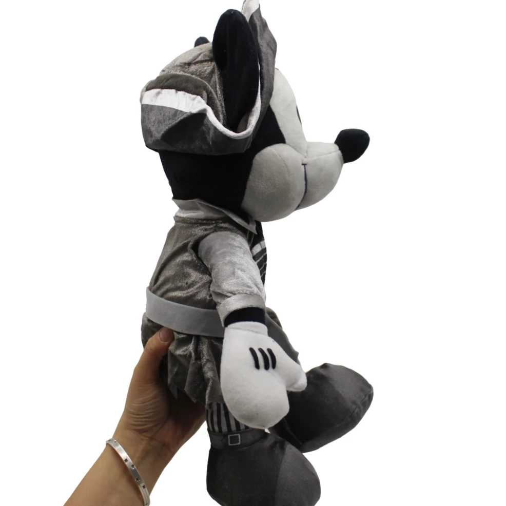 1 sztuka Disney 40cm Klasyczna pluszowa zabawka w stylu vintage Myszka Miki Halloween miękkie lalki Myszka Miki urocze zabawki zwierzęce