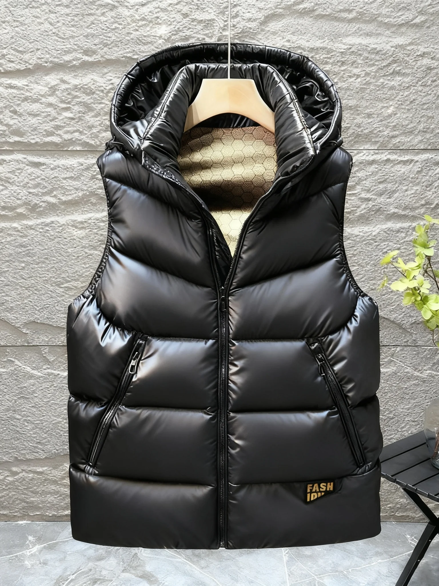 Rompi Musim Gugur dan Musim Dingin Unisex 100% Graphen Rompi Hangat, Pakaian Musim Dingin Pria, Jaket Tanpa Lengan Musim Dingin Pria, Jaket Musim Dingin Pria