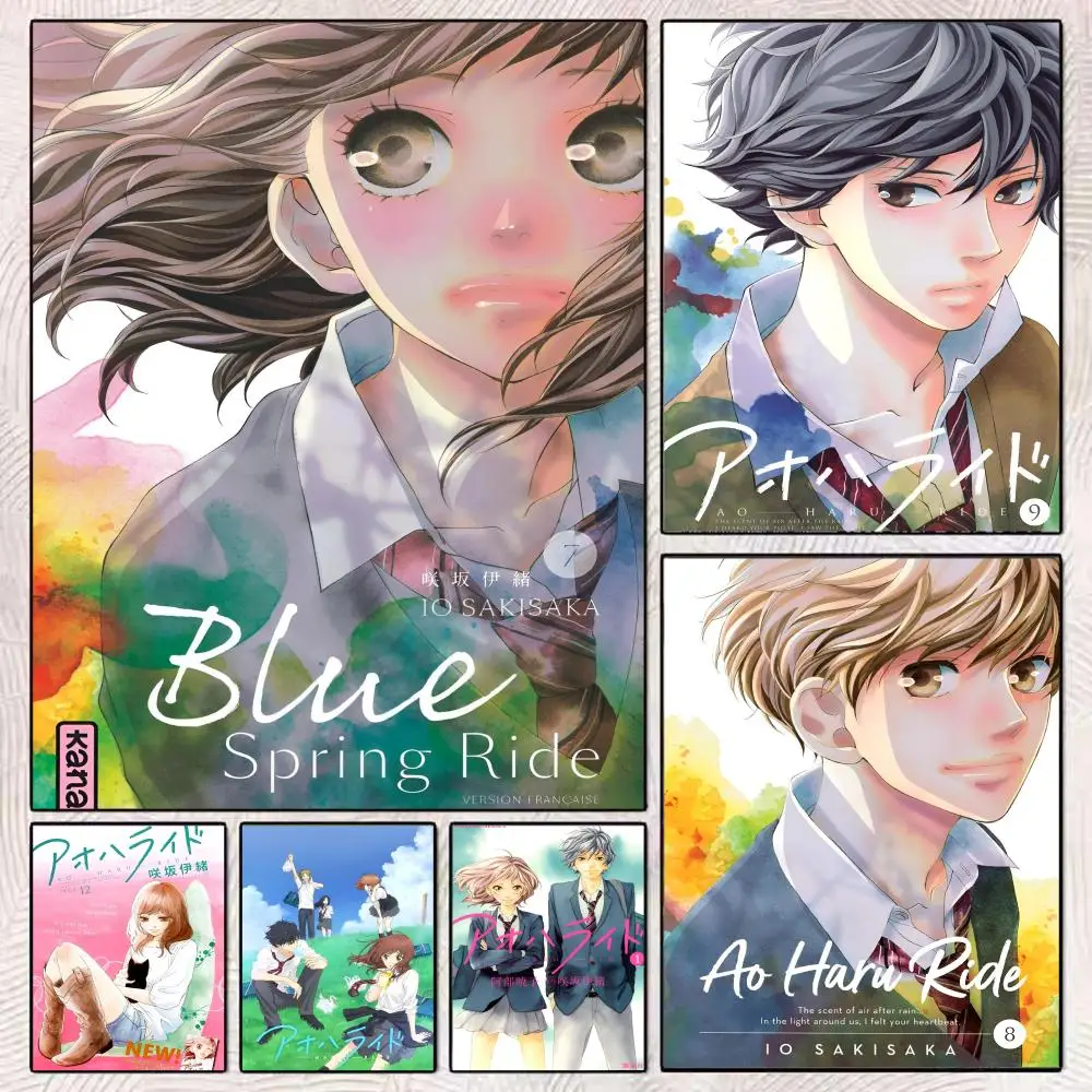 

Ao Haru Ride Anime Poster HD Art Mural Wallart Poster Waterproof Vintage Print Decor for Home Decoration DIY Durable