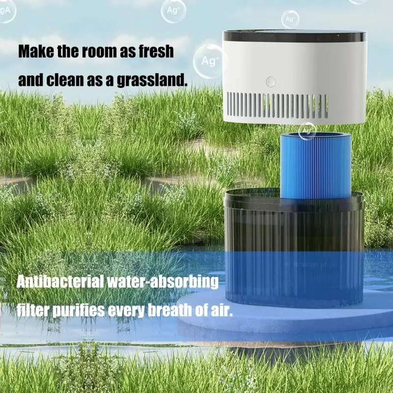 Umidificador 3L Brums libera com íon negativo para purificadores ar uso casa com tecnologia evaporação legal N58D