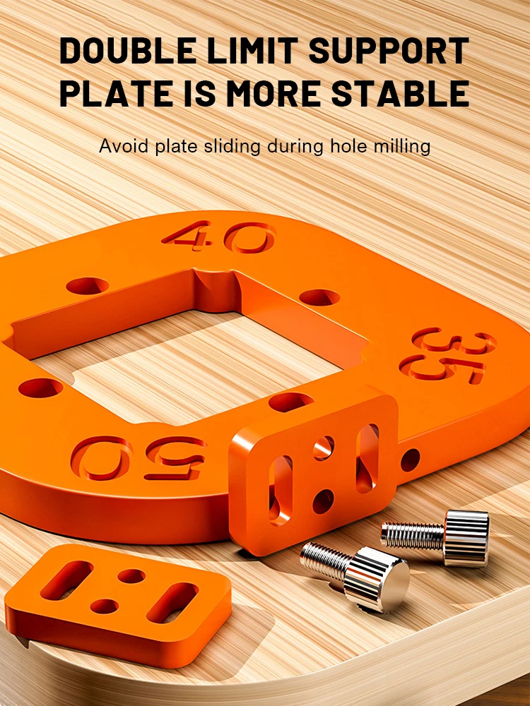 Houtbewerking Router Hoekradius Sjablonen Jig R10 tot R50 Routing Gebogen Hoeken Frezen Circulaire Radiaal Hardheid ABS Tool