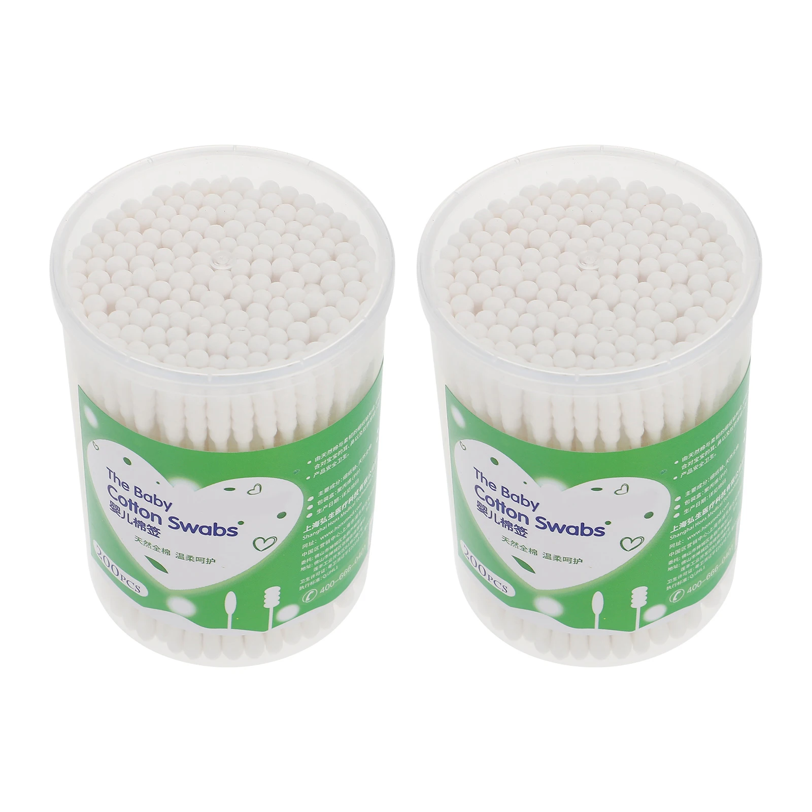 2 صناديق تنظيف الوليد مسحات القطن متعددة الأغراض المتاح رعاية الطفل براعم مسحات للاستخدام المنزلي الجمال المنزلي