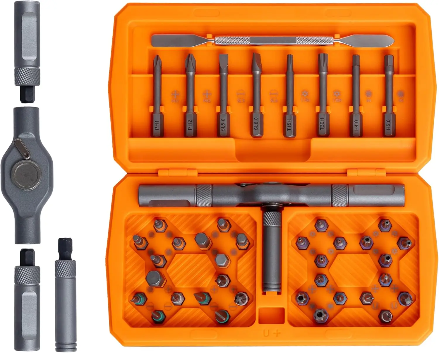 

42-in-1 Magnetic Ratcheting Screwdriver Set with Storage Case for DIY, Electronics, Furniture Repair