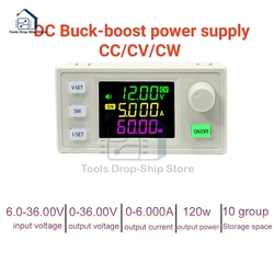 SK60X Zasilacz regulowany DC 5A 36V DC do DC Step Down Voltage Bench Ulepszenie oprogramowania sprzętowego Stabilizowany przetwornica napięcia Buck