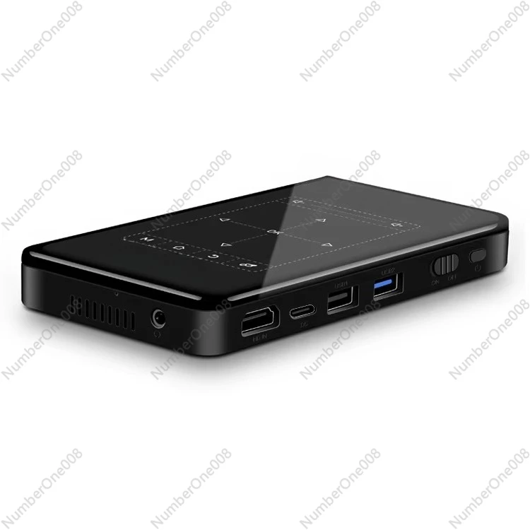 

3D Smart Mini Портативный 4K сенсорный Bluetooth-проектор с беспроводной зарядкой для смартфонов