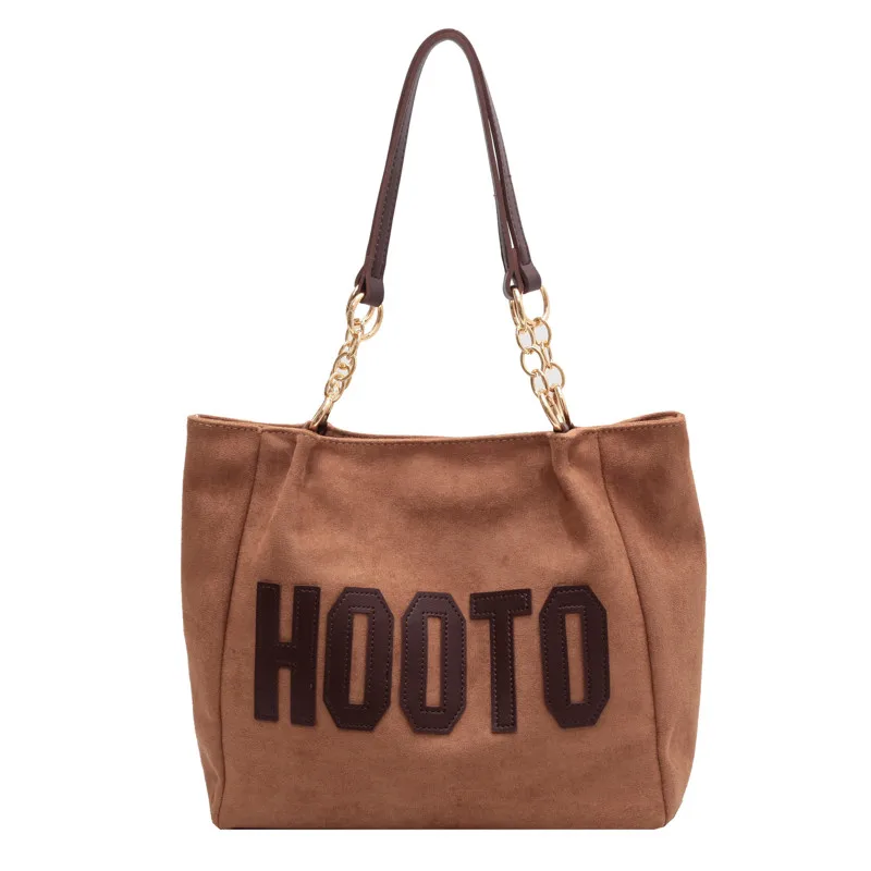 Matte Leather women handbag large capacity Brand design luxury chain ladies shoulder bags 2024 new winter female big totes bols