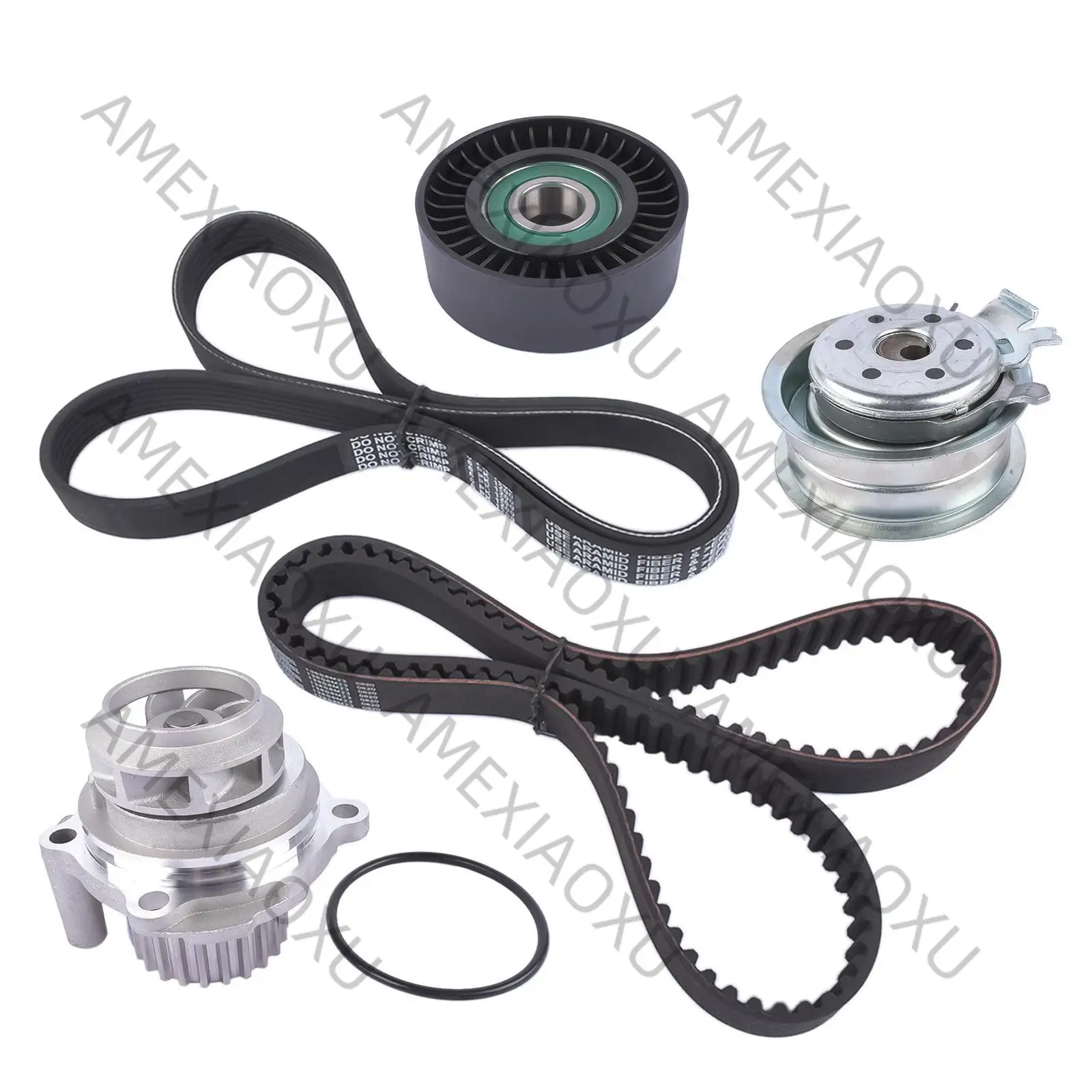 

AP01 Timing Belt+ Tensioner Pulley + Water Pump for Audi A3 VW Seat Leon VW Bora Golf