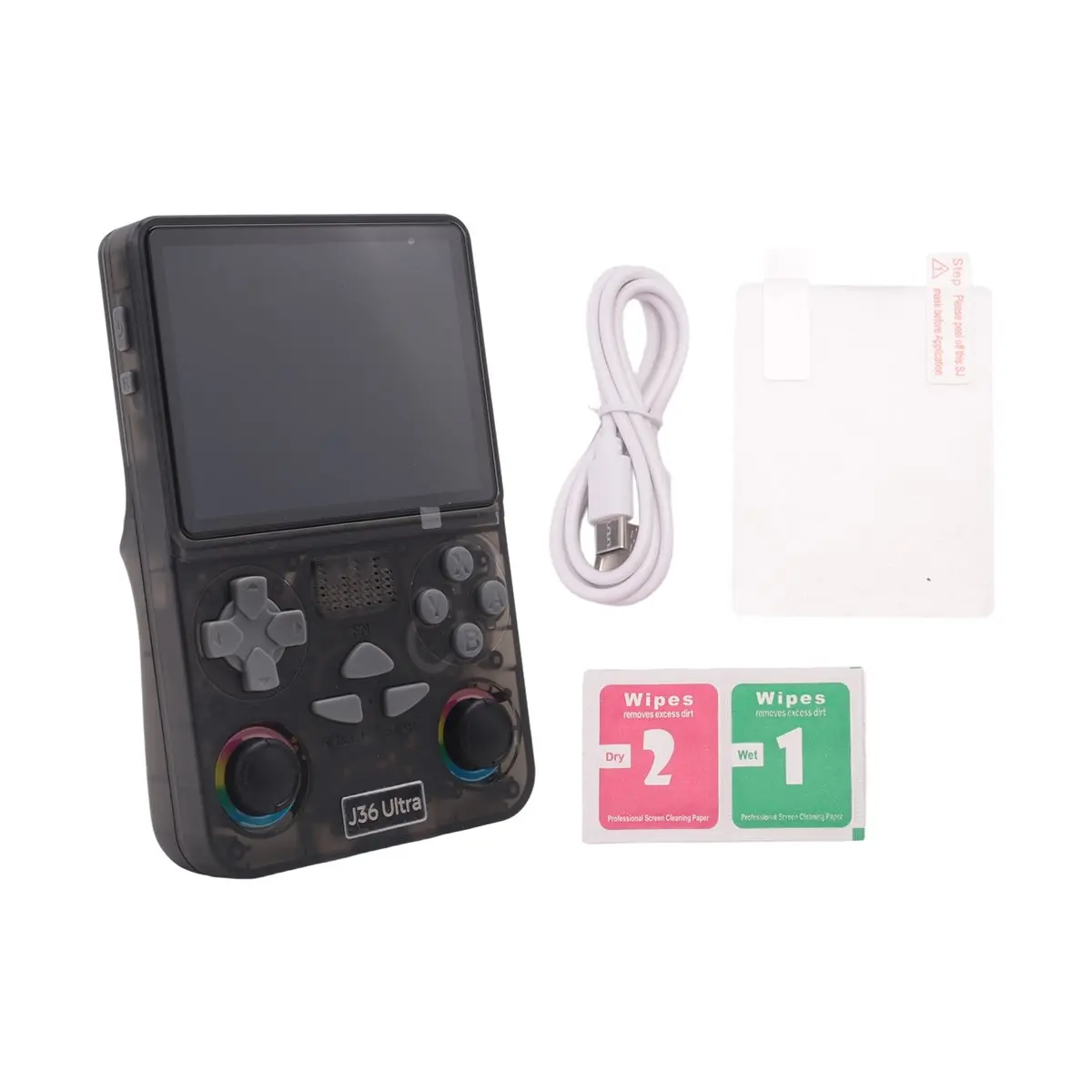 

Портативная игровая консоль ABSF J36 Ultra, 64 ГБ, 20000 игр, 3,5-дюймовый экран, поддержка более 20 эмуляторов