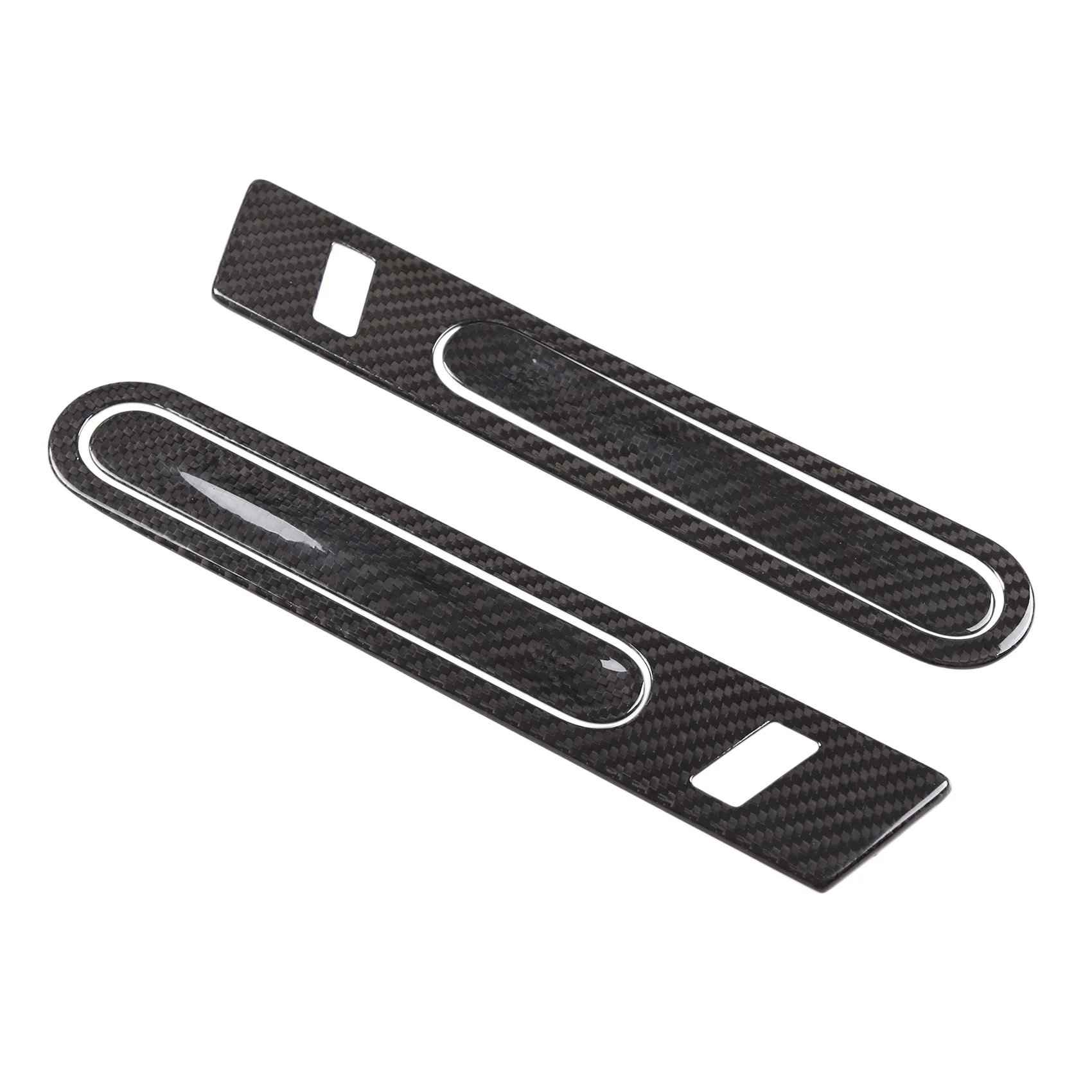 

X-T For Nissan R35 GTR 2006-2018 Real Carbon Fiber Outer Door Handle Cover Glossy Finish Pull Surround Interior Trim