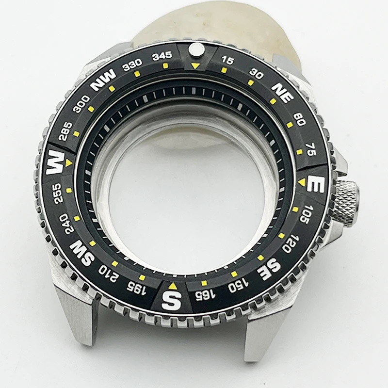 

NH35 Case King Samurai Fits NH35 NH36 4R Japan Automatic Movement Sapphire Glass Stainless Steel Modified Watch Case