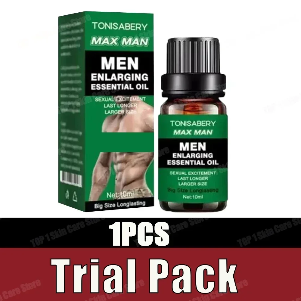 Penis Growth Bigger Enlarger Essential Oil Penis Thickening Growth Man Massage Oil Cock Erection Enhance Big Dick Aldult Crazy