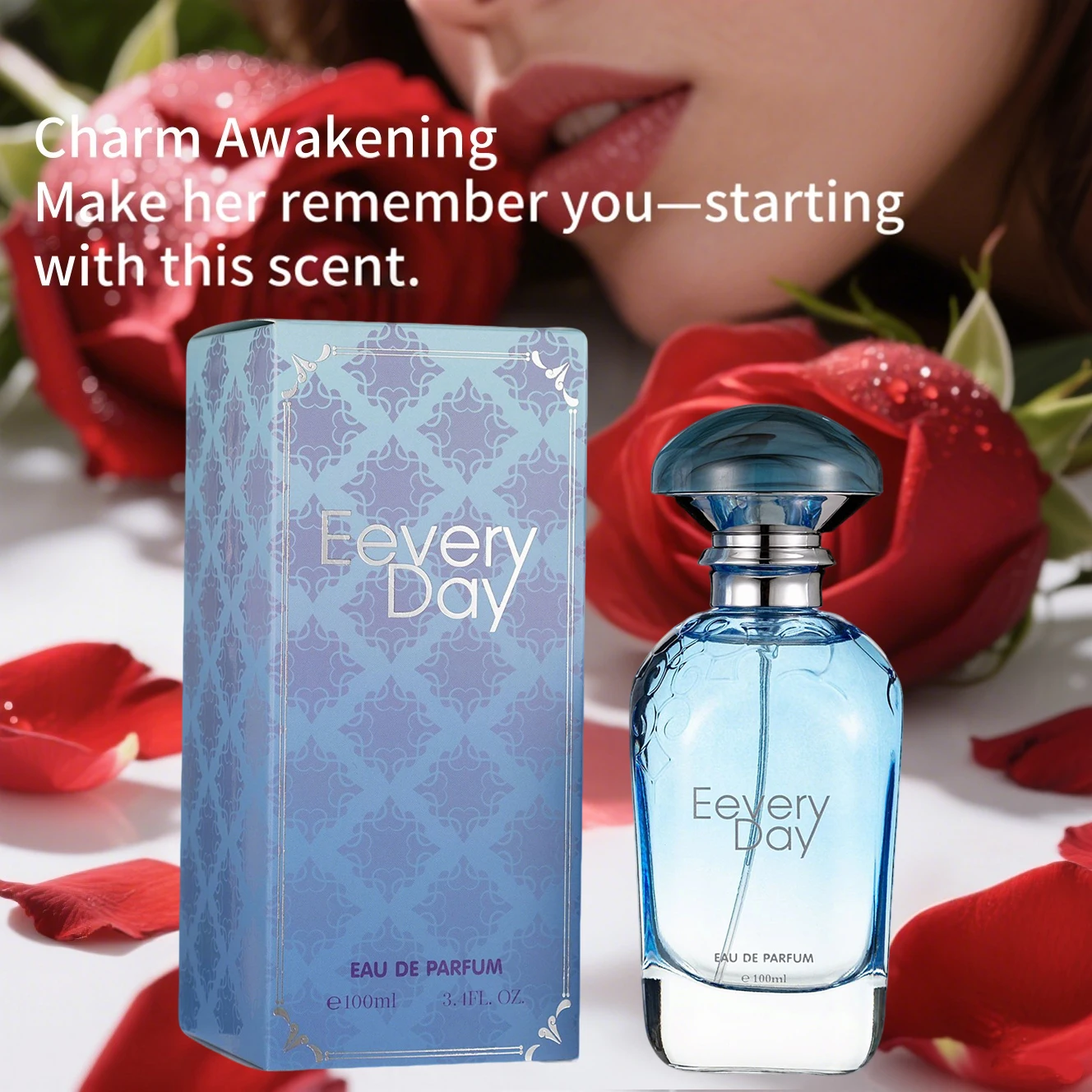 

Perfume for Women, 100ML Spray Perfume with Floral, Fruits, Amber & Vanilla Aromas, Long-Lasting, Suitable for Daily Life, Datin