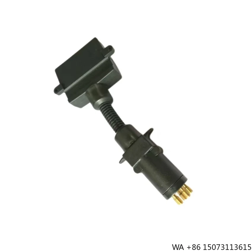 

7-контактная маленькая круглая вилка для прицепа с штекером на 7-контактная плоская розетка для прицепа, адаптер для соединителя прицепа в австралийском стиле, 7-контактный