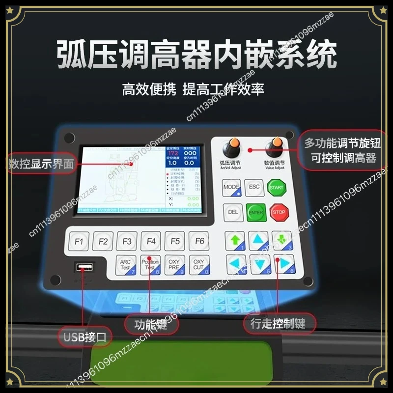 Mini Portable CNC Plasma Cutter 2 Axis Flame Cutting Machine for Metal Numerical Control