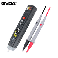 GVDA Smart Pen Type Multimeter Digital Multi-meter True RMS Auto Range DC AC Voltage Meter Voltmeter NCV Phase Sequence Tester