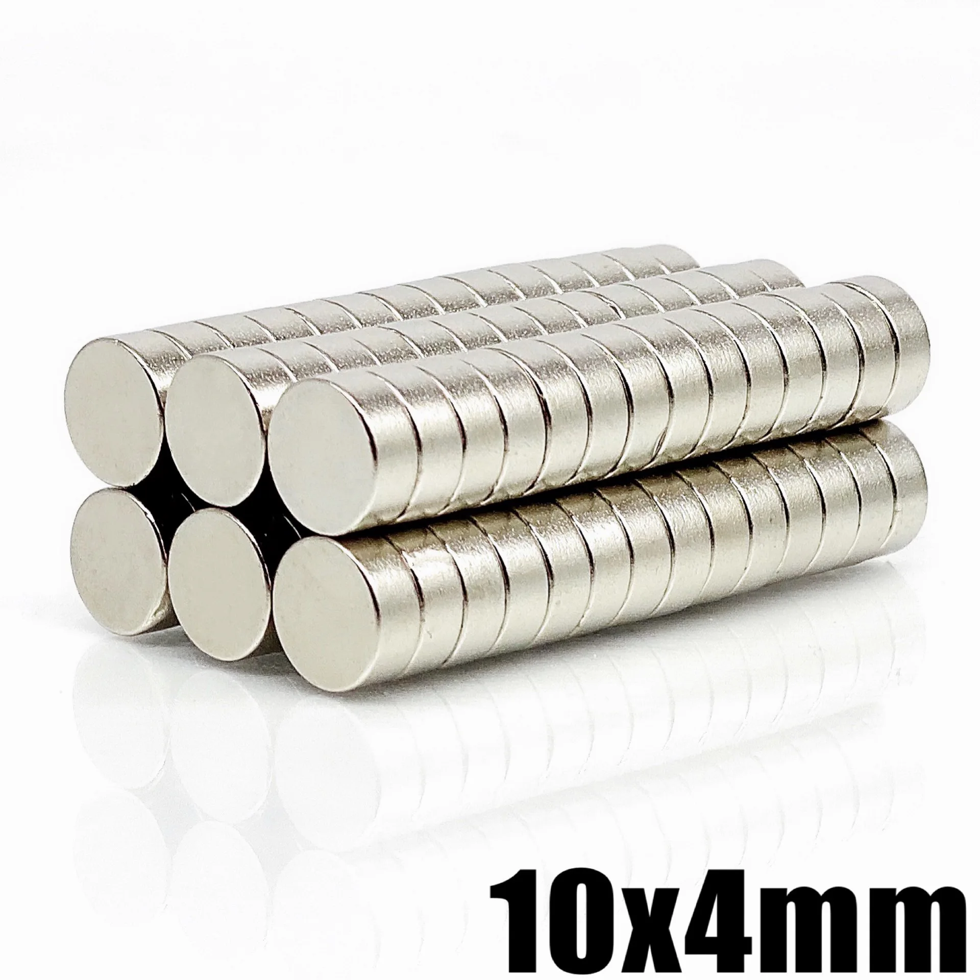 10/20/50/100Pcs 10x4 Neodymium Magnet 10mm x 4mm N35 NdFeB Round Super Powerful Strong Permanent Magnetic imanes Disc 10*4