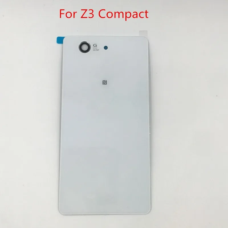 For Sony Xperia Z2 L50w Z1 Compact Mini Z1 Z3 Compact Mini Rear Door Battery Back Housing Glass Cover Case