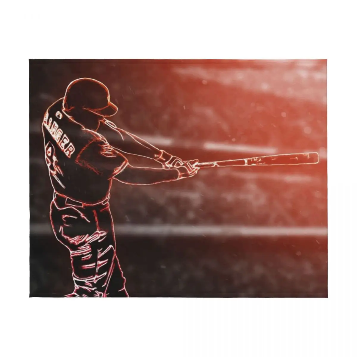 جورج سبرينغر توهج الفني رمي بطانية زينة عيد الميلاد أنعم البطانيات للسرير الدافئ لبطانيات الشتاء #2