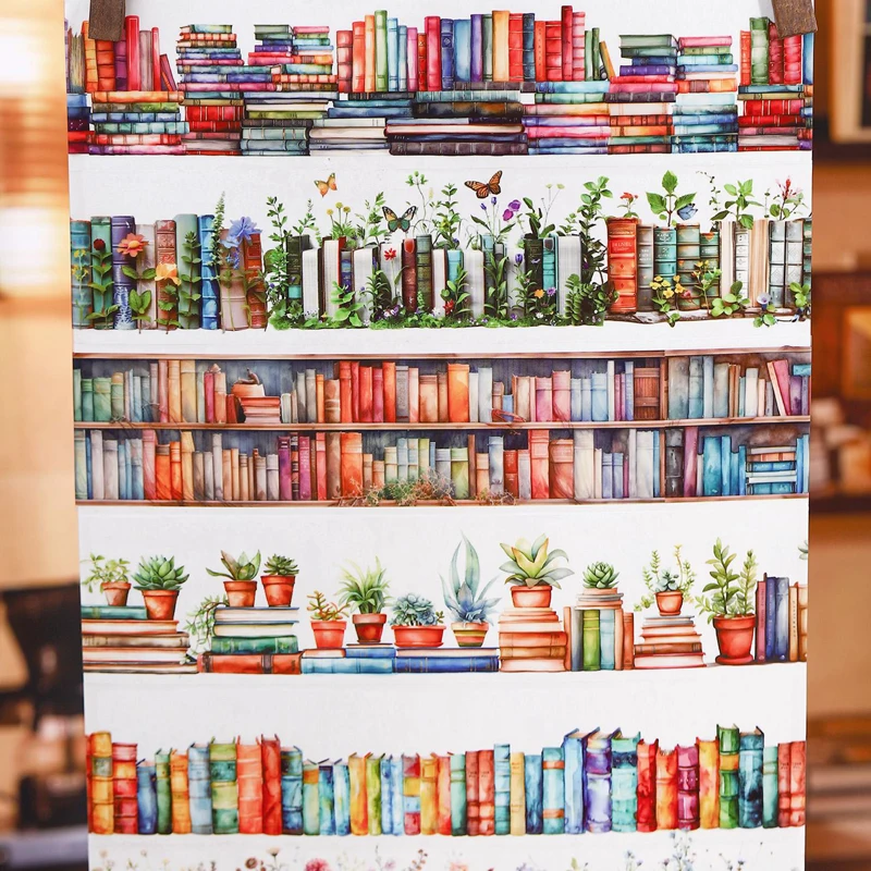 1 rollo de cinta Retro exquisito libro pegatinas de mascotas suministros para álbum de recortes decoración cuaderno marco de fotos caja de papelería de agua pegatina DIY