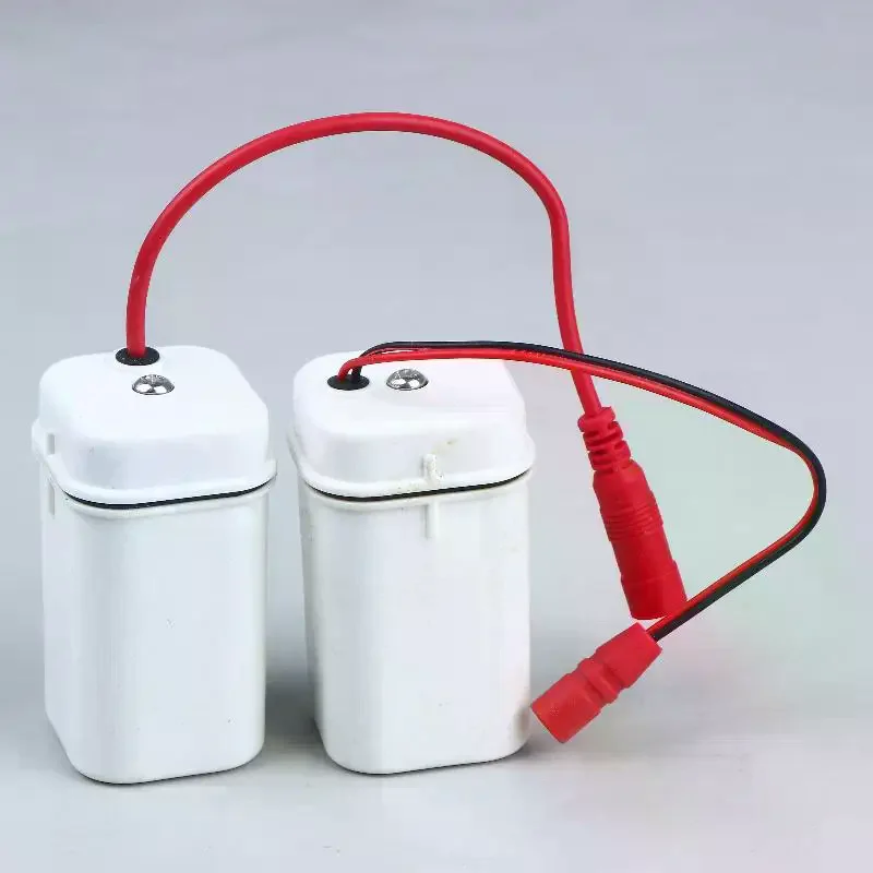 Universal 6V Waterproof Urinal Sensor Battery Box with Plug for Smart Urinal Flush Valve Power Supply Accessories