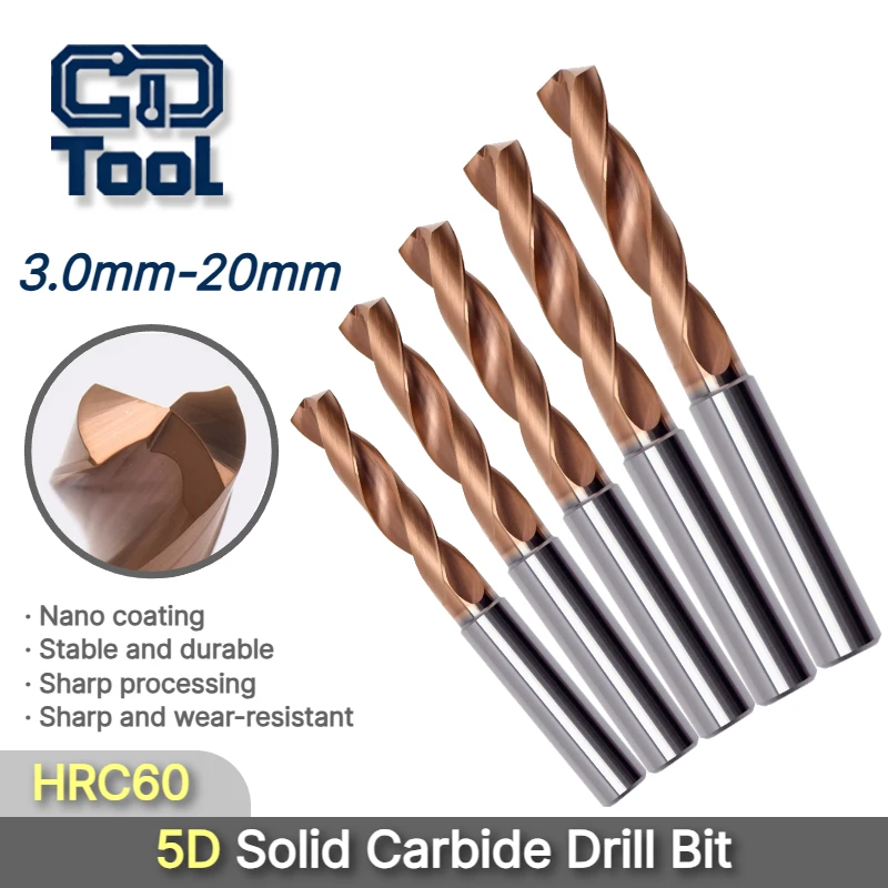cnc-solid-carbide-5d-drill-bit-30–20mm-engineered-for-alloy-steel-stainless-steel-varied-materials-extended-tool-life