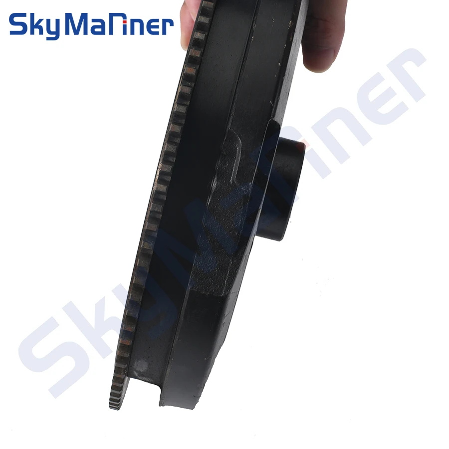 261-859234T24 Schwungrad für Mercury Außenbordmotor 50PS 55PS 60PS 3-Zylinder Bootsmotor ersetzt 92 Zähne 859234T24
