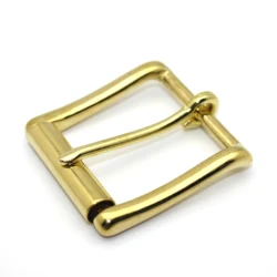 Brass Belt Buckle Roller Buckle End Bar Heel Bar Pin Buckle Leather Craft Bag Strap Belt Webbing Parts Accessories