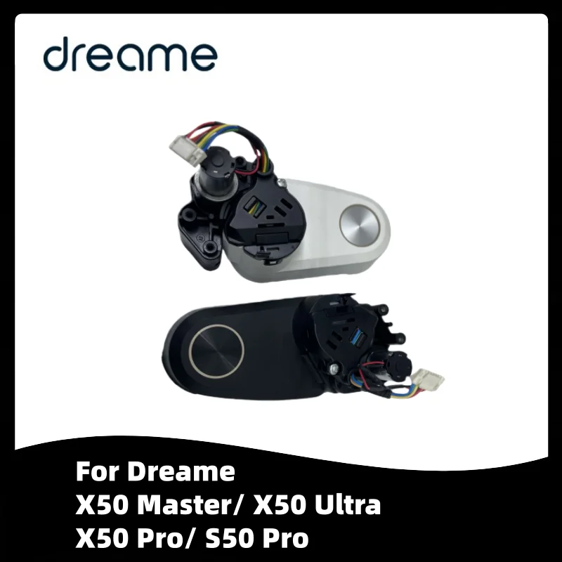 Conjunto de motor de escova de borda oscilante externa original para dreame x50 master/x50 ultra/x50 pro/s50 pro aspirador de pó peças de reposição