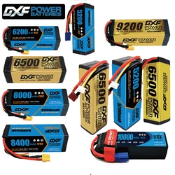 2PCS DXF Lipo 4S 14.8V 15.2V Battery 10000mah 9200mah 8400mah 8000mah 7000mah 6500mah 6200ma 5200mah Racing Serie With XT90 EC5