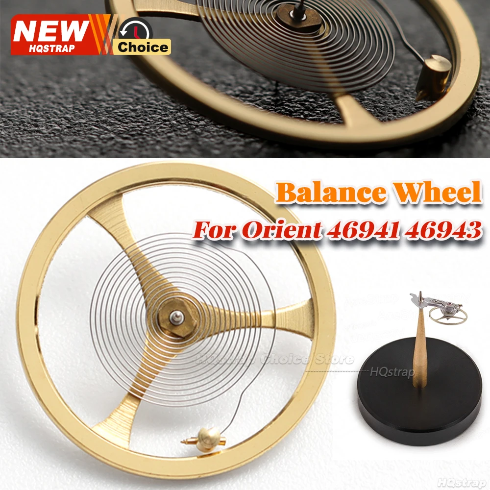 1/2/5 pz. Ricambio Ruota di Bilanciamento per Orologi Orient Movimento 46941 46943 con Strumento di Riparazione Spirale e Accessori