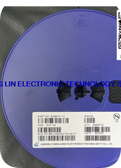 Surface mount transistor BC847C BC847A BC847B BC848B 1G 1E 1F SOT23 whole disk 3000PCS