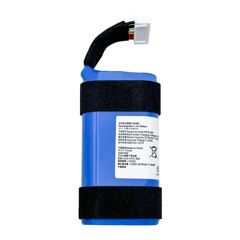 SUN-INTE-265 High Quality Speaker Battery 7.4V 2475mAh for JBL PartyBox On-The-Go,OnTheGo Brand New Replacement Battery
