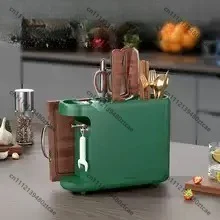 Counter Storage Knife Rack With Sharpening Stone For Kitchen Knives Chopsticks Pot Cutting‑board Storage Kitchen Household