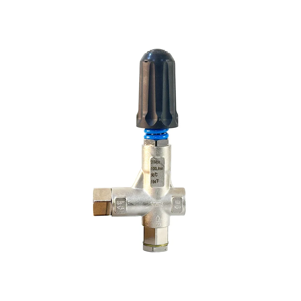 

Flow 80L/min Nickel Plating Pressure Regulator 310bar Bypass Control Valves Adjustable Relief Valves Washer Valves