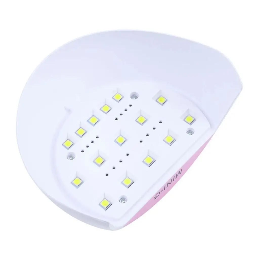 แบบพกพา Motion Sensing เครื่องเป่าเล็บมืออาชีพเล็บ UV LED โคมไฟเล็บ USB 48W เล็บเจล