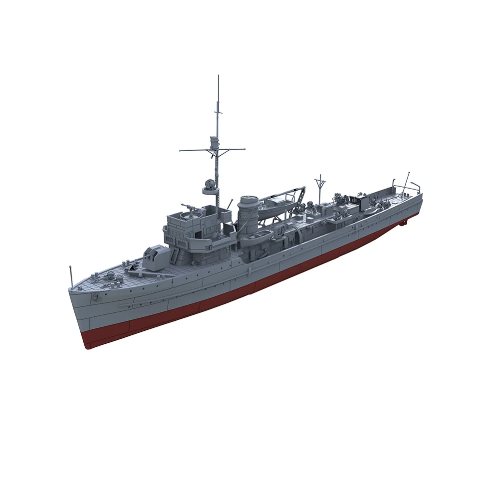 Deutsches DKM M 17 Minensuchboot Typ 1935 MRY-SFW SSC184 1/72 1/700 1/600 1/350 1/200 1/300 Militärmodellbausatz Vollrumpf-Wasserlinie