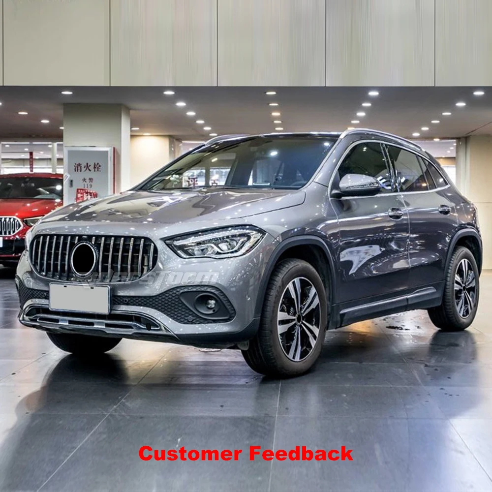 2020+ GLA Class H247 GT Grill Front Grille for mercede Gla Class H247 panamerica Grid Not Fit for sport version Model